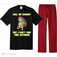 Call Me Scooby Cuz I Cant Doo This Anymore Pajama Set thumb 0