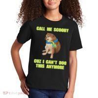 Call Me Scooby Cuz I Cant Doo This Anymore Kids T-Shirt thumb 2