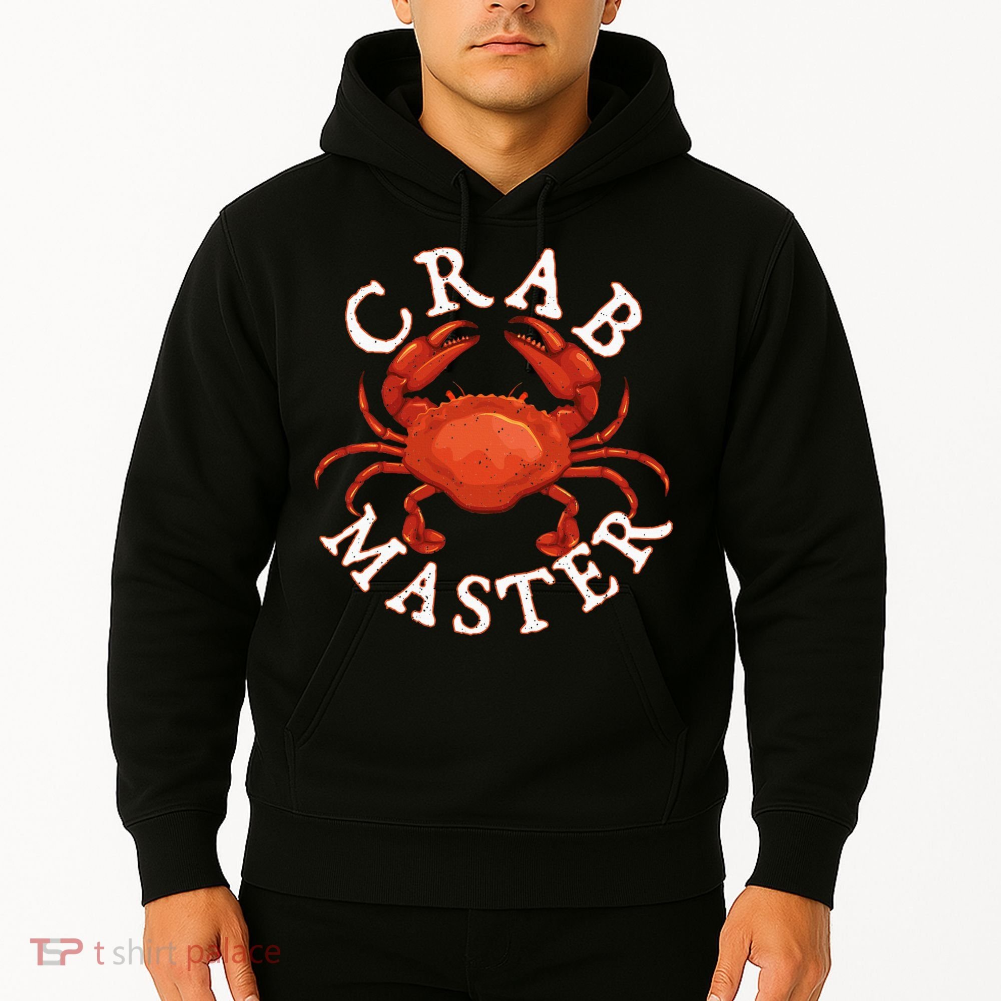 Crab Master Seafood Crustacean Sea Lover Hunting Crabbing Hoodie