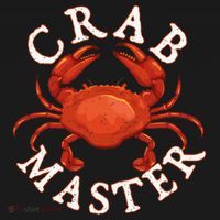 Crab Master Seafood Crustacean Sea Lover Hunting Crabbing Sweatshirt thumb 3