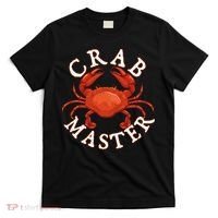 Crab Master Seafood Crustacean Sea Lover Hunting Crabbing T-Shirt thumb 0