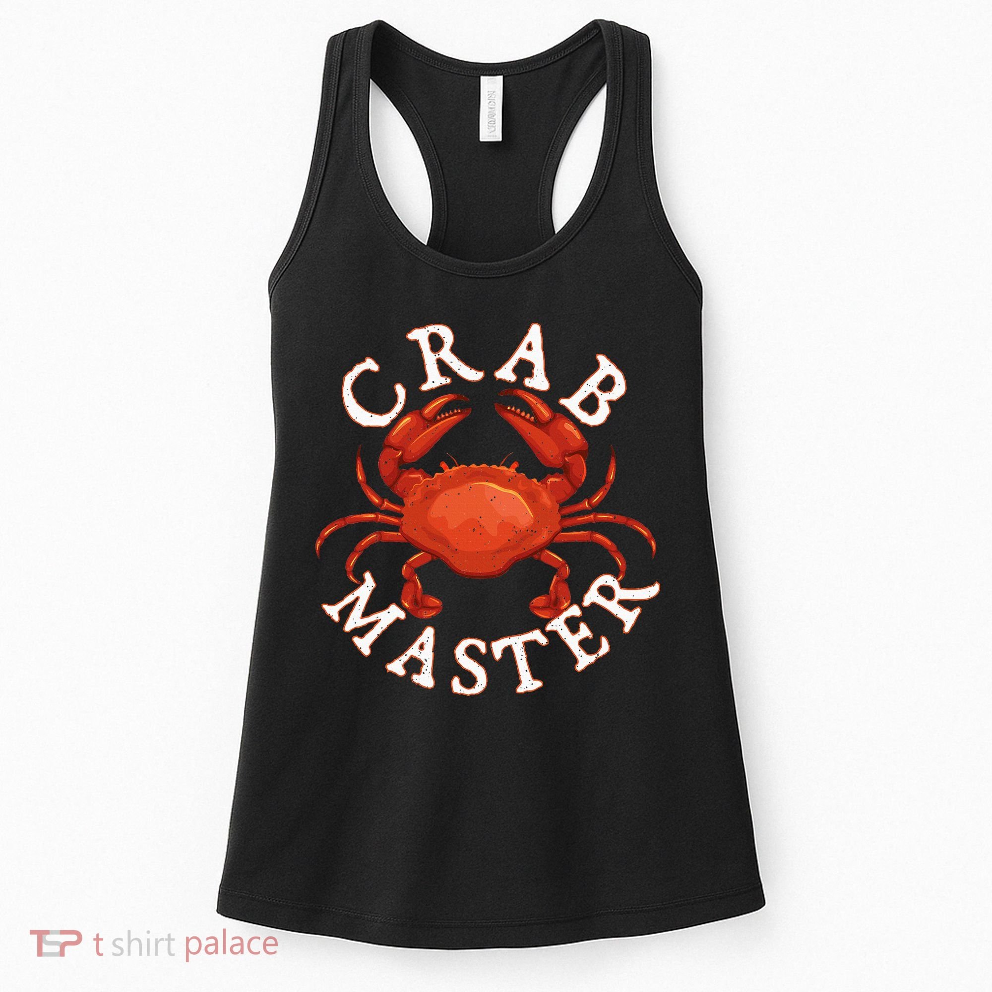 Crab Master Seafood Crustacean Sea Lover Hunting Crabbing Women's Tank Top