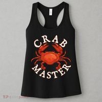 Crab Master Seafood Crustacean Sea Lover Hunting Crabbing Women's Tank Top thumb 3