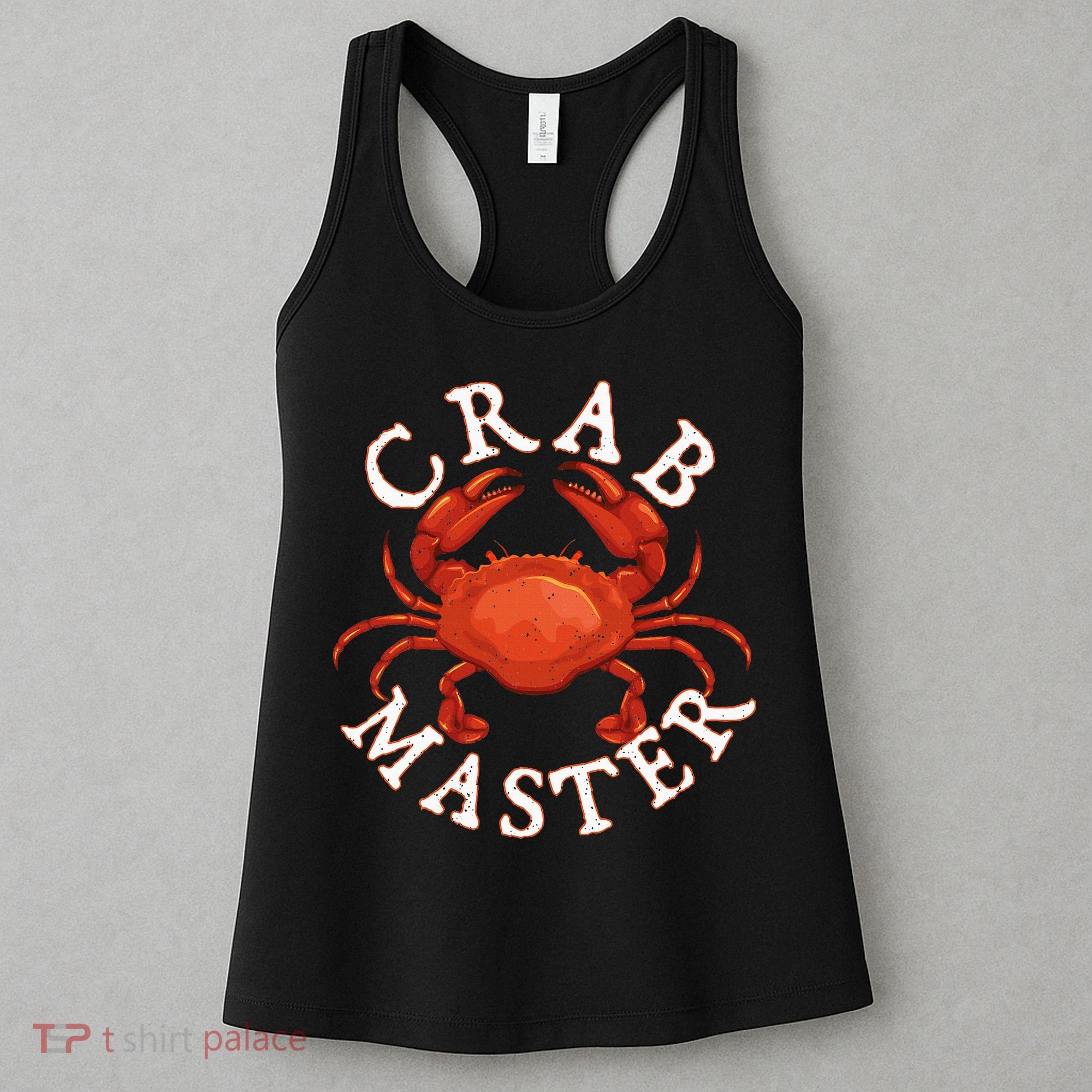 Crab Master Seafood Crustacean Sea Lover Hunting Crabbing Women's Tank Top