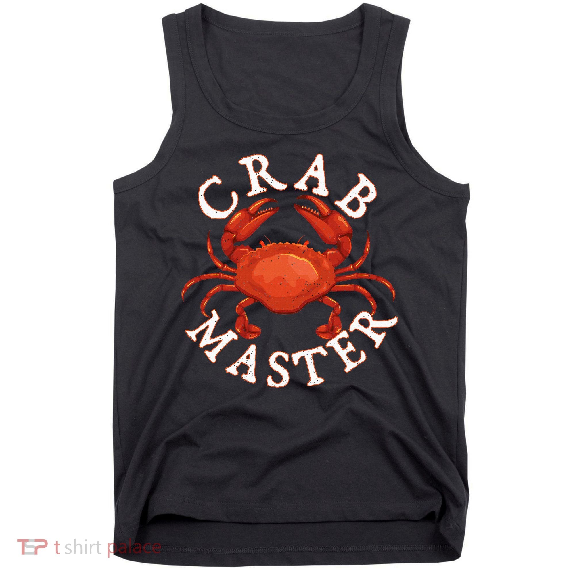 Crab Master Seafood Crustacean Sea Lover Hunting Crabbing Tank Top