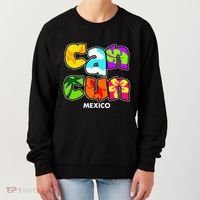 Cancun Mexico Souvenir Gift Spring Break Summer Vacation Women's Sweatshirt thumb 0