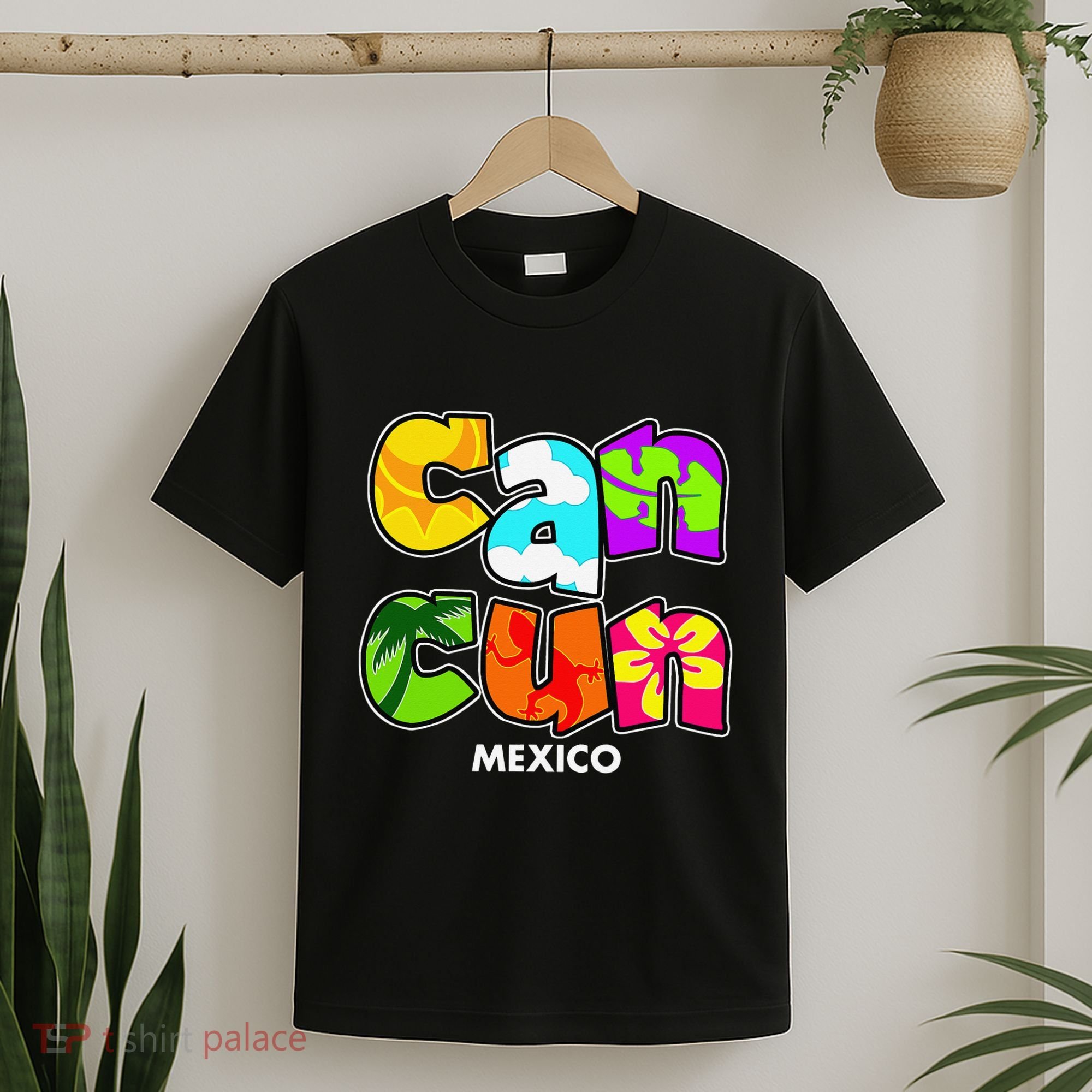 Cancun Mexico Souvenir Gift Spring Break Summer Vacation T-Shirt