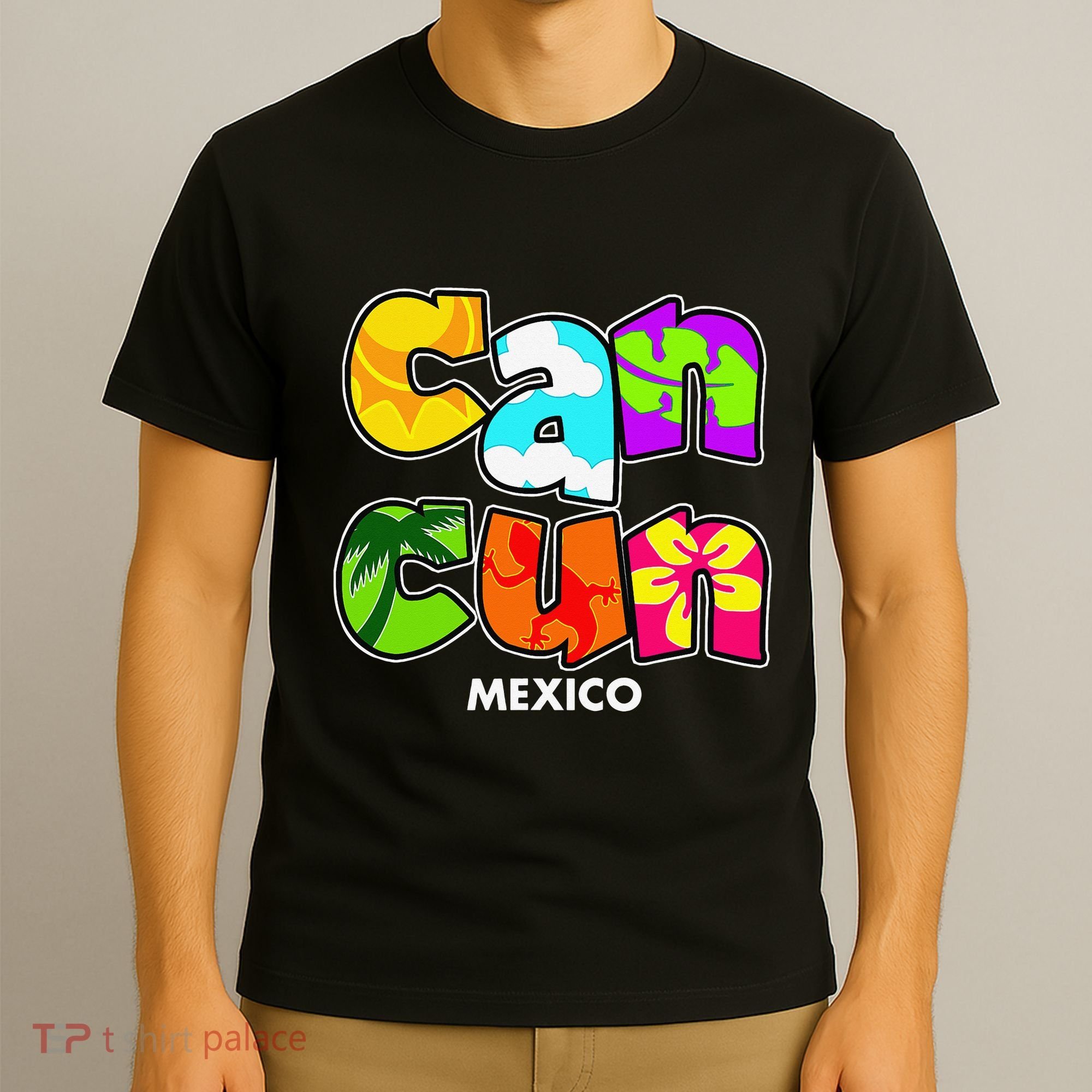 Cancun Mexico Souvenir Gift Spring Break Summer Vacation T-Shirt