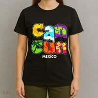Cancun Mexico Souvenir Gift Spring Break Summer Vacation T-Shirt thumb 4