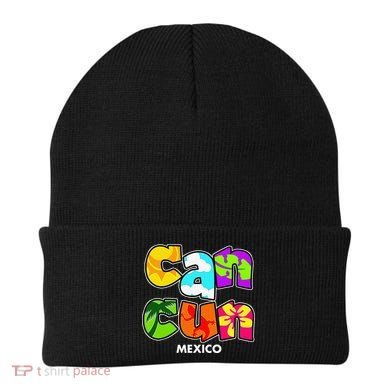 Cancun Mexico Souvenir Gift Spring Break Summer Vacation Beanie