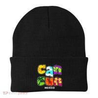 Cancun Mexico Souvenir Gift Spring Break Summer Vacation Beanie thumb 0