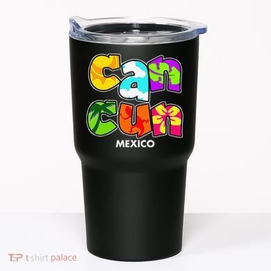 Cancun Mexico Souvenir Gift Spring Break Summer Vacation Tumbler