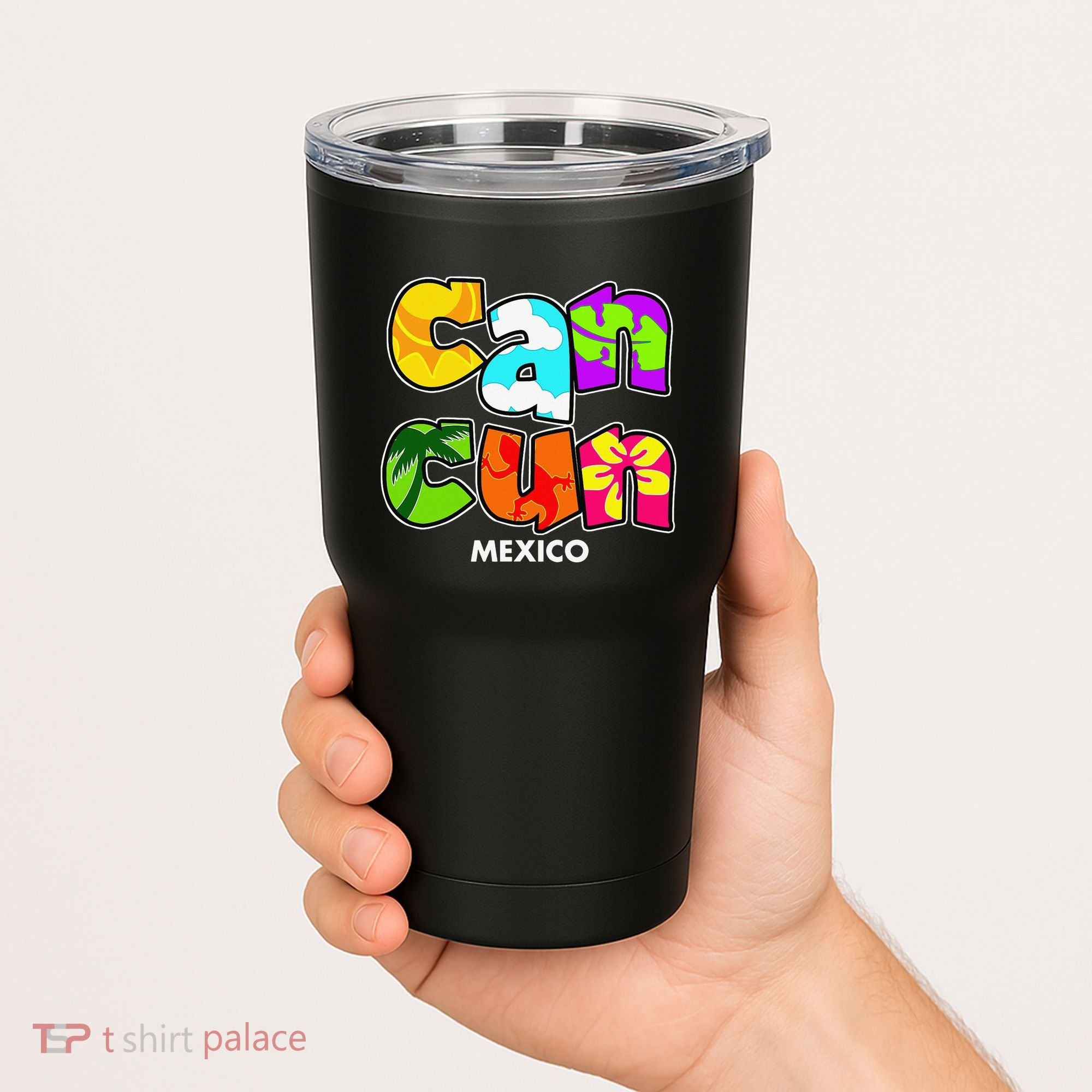 Cancun Mexico Souvenir Gift Spring Break Summer Vacation Tumbler