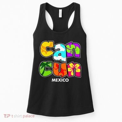 Cancun Mexico Souvenir Gift Spring Break Summer Vacation Women's Tank Top