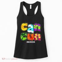 Cancun Mexico Souvenir Gift Spring Break Summer Vacation Women's Tank Top thumb 0