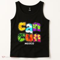 Cancun Mexico Souvenir Gift Spring Break Summer Vacation Tank Top thumb 2