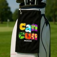 Cancun Mexico Souvenir Gift Spring Break Summer Vacation Golf Towel thumb 2