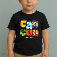 Cancun Mexico Souvenir Gift Spring Break Summer Vacation Toddler T-Shirt thumb 2