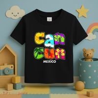 Cancun Mexico Souvenir Gift Spring Break Summer Vacation Toddler T-Shirt thumb 3