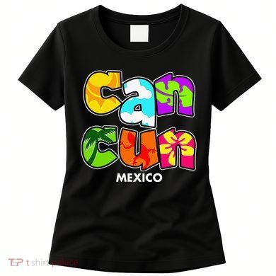 Cancun Mexico Souvenir Gift Spring Break Summer Vacation Women's T-Shirt