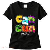 Cancun Mexico Souvenir Gift Spring Break Summer Vacation Women's T-Shirt thumb 0