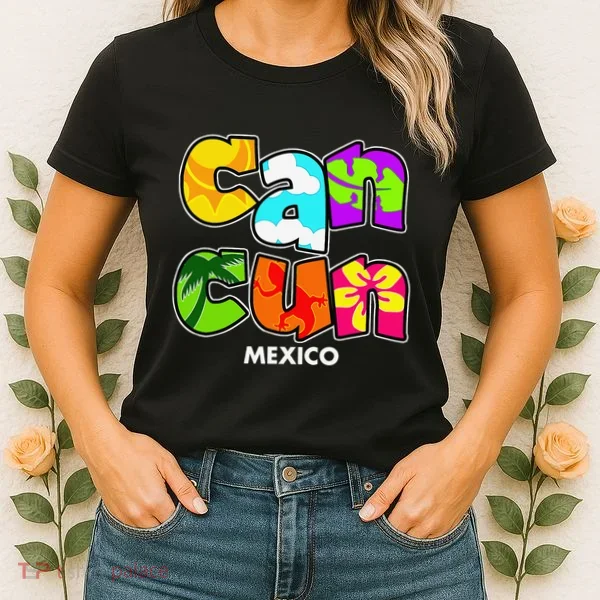 Cancun Mexico Souvenir Gift Spring Break Summer Vacation Women's T-Shirt