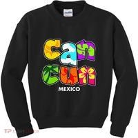 Cancun Mexico Souvenir Gift Spring Break Summer Vacation Kids Sweatshirt thumb 0