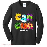 Cancun Mexico Souvenir Gift Spring Break Summer Vacation Kids Long Sleeve Shirt thumb 0