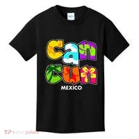 Cancun Mexico Souvenir Gift Spring Break Summer Vacation Kids T-Shirt thumb 0