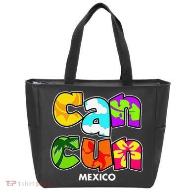 Cancun Mexico Souvenir Gift Spring Break Summer Vacation Tote Bag