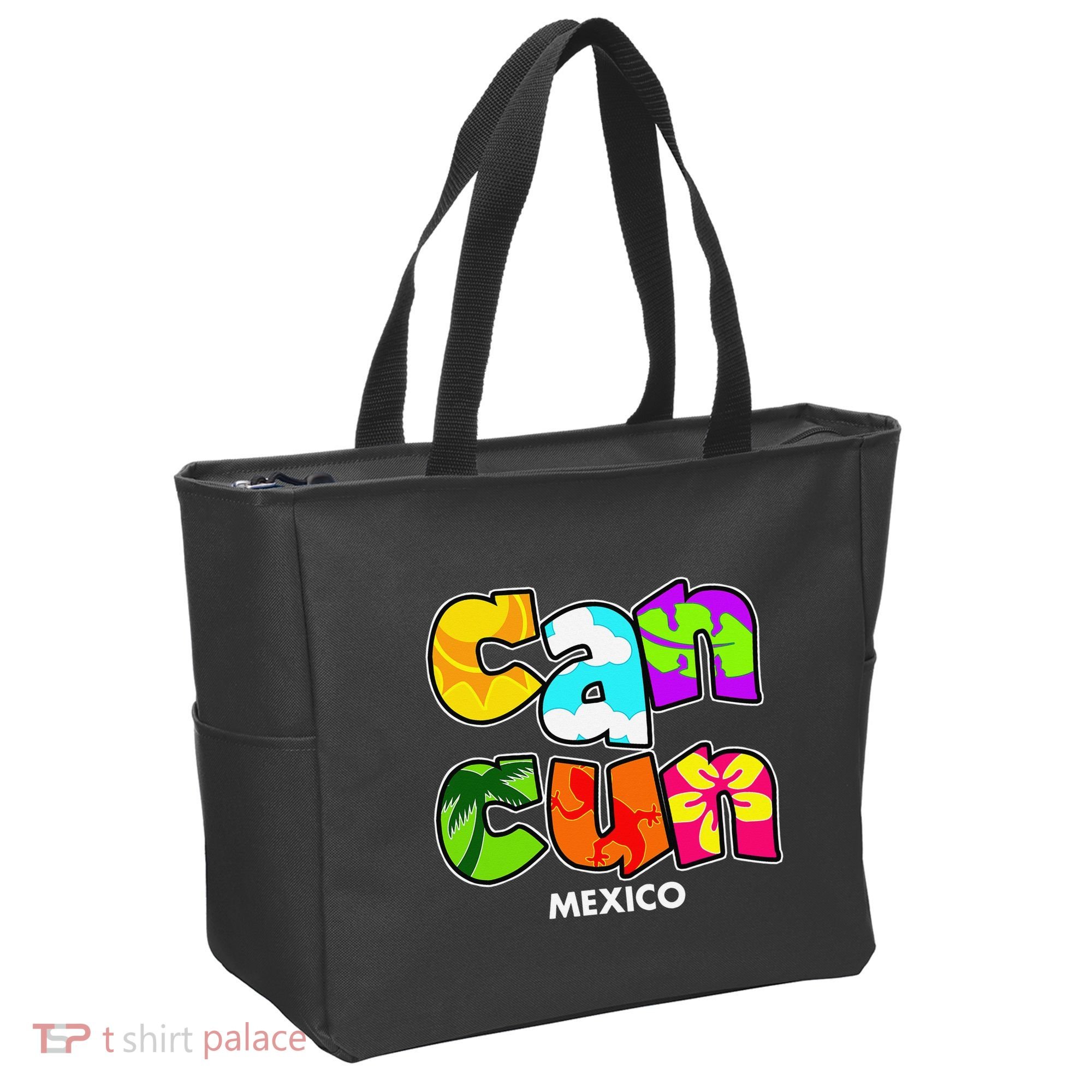 Cancun Mexico Souvenir Gift Spring Break Summer Vacation Tote Bag