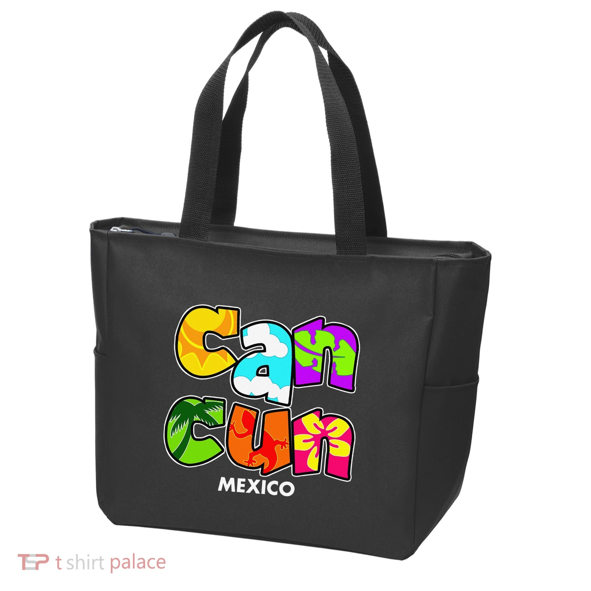 Cancun Mexico Souvenir Gift Spring Break Summer Vacation Tote Bag
