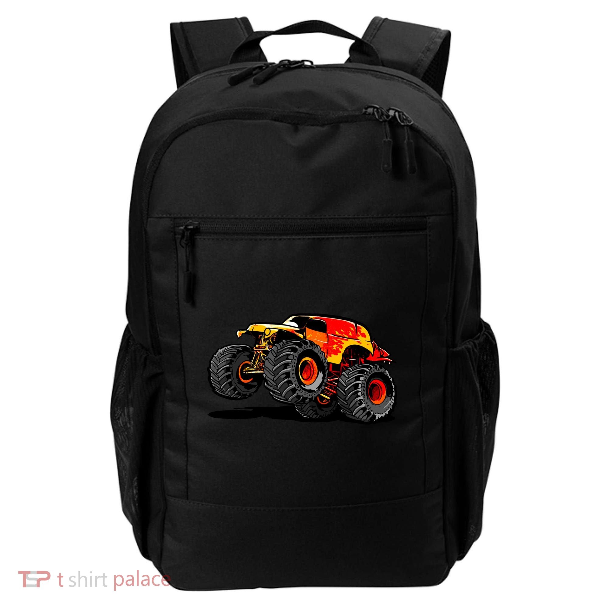 Cool Monster Truck For Trucks Toy Lovers Great Gift Backpack