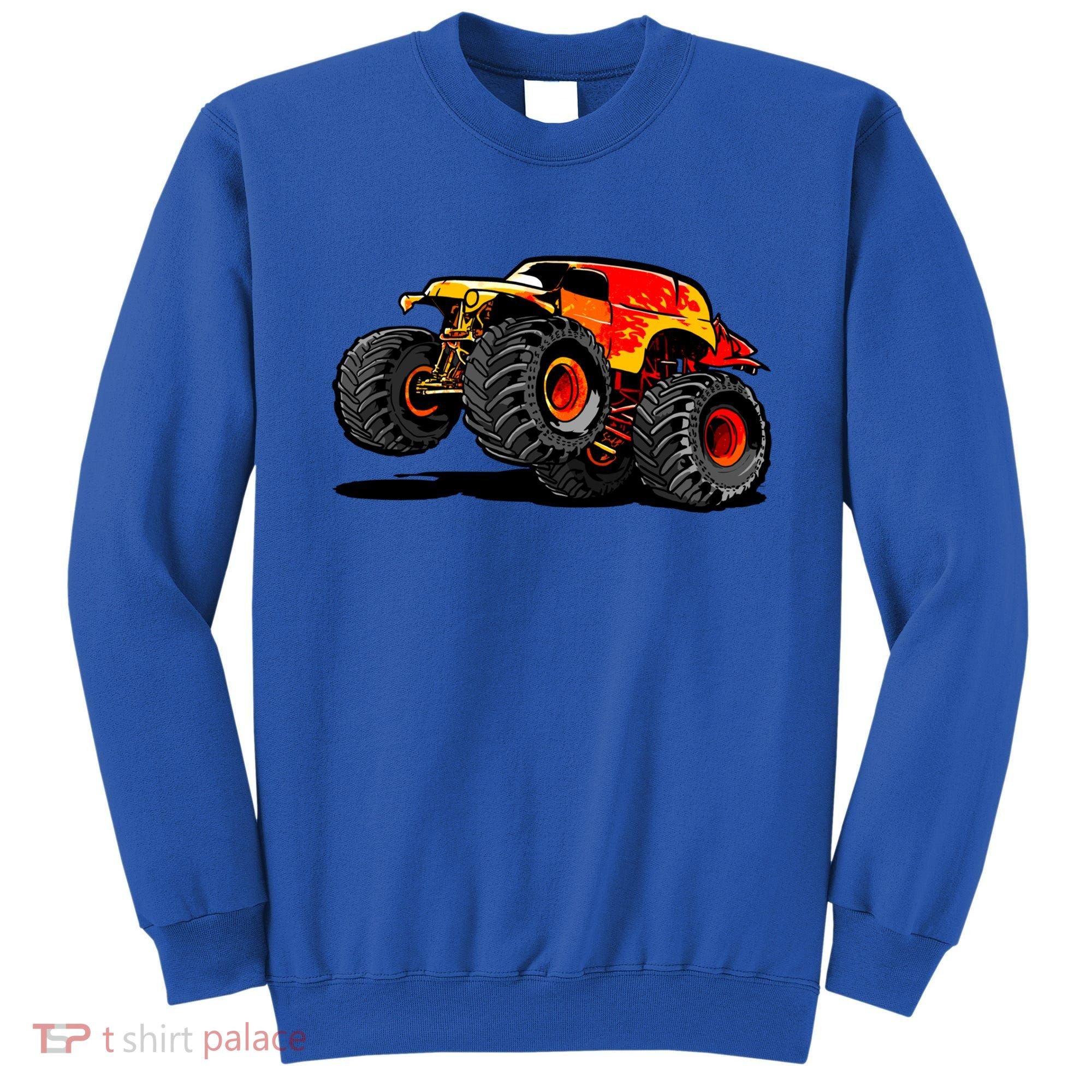 Cool Monster Truck For Trucks Toy Lovers Great Gift Sweatshirt