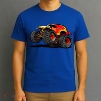Cool Monster Truck For Trucks Toy Lovers Great Gift T-Shirt thumb 3