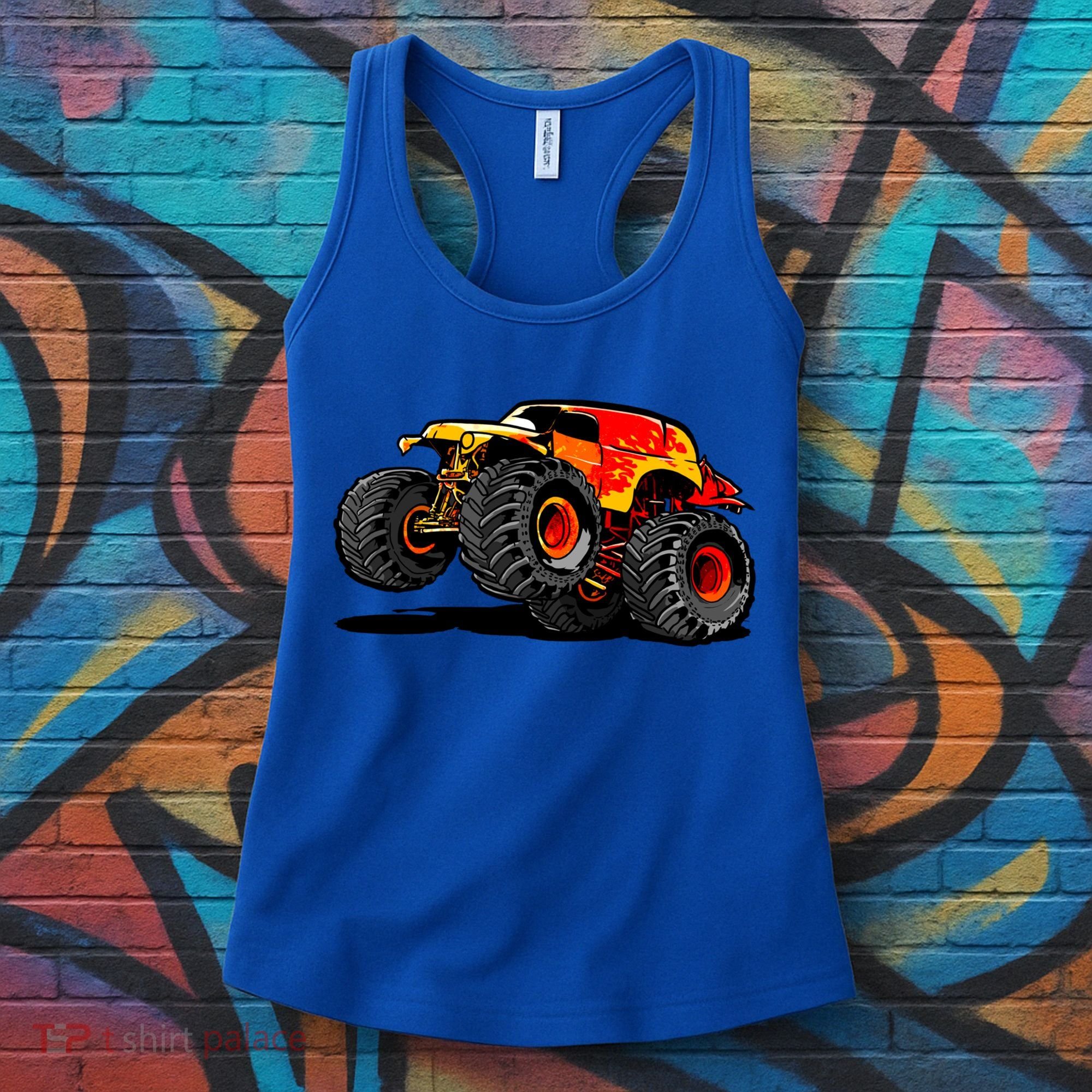 Cool Monster Truck For Trucks Toy Lovers Great Gift Women's Tank Top