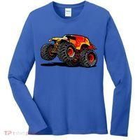 Cool Monster Truck For Trucks Toy Lovers Great Gift Women's Long Sleeve Shirt thumb 0