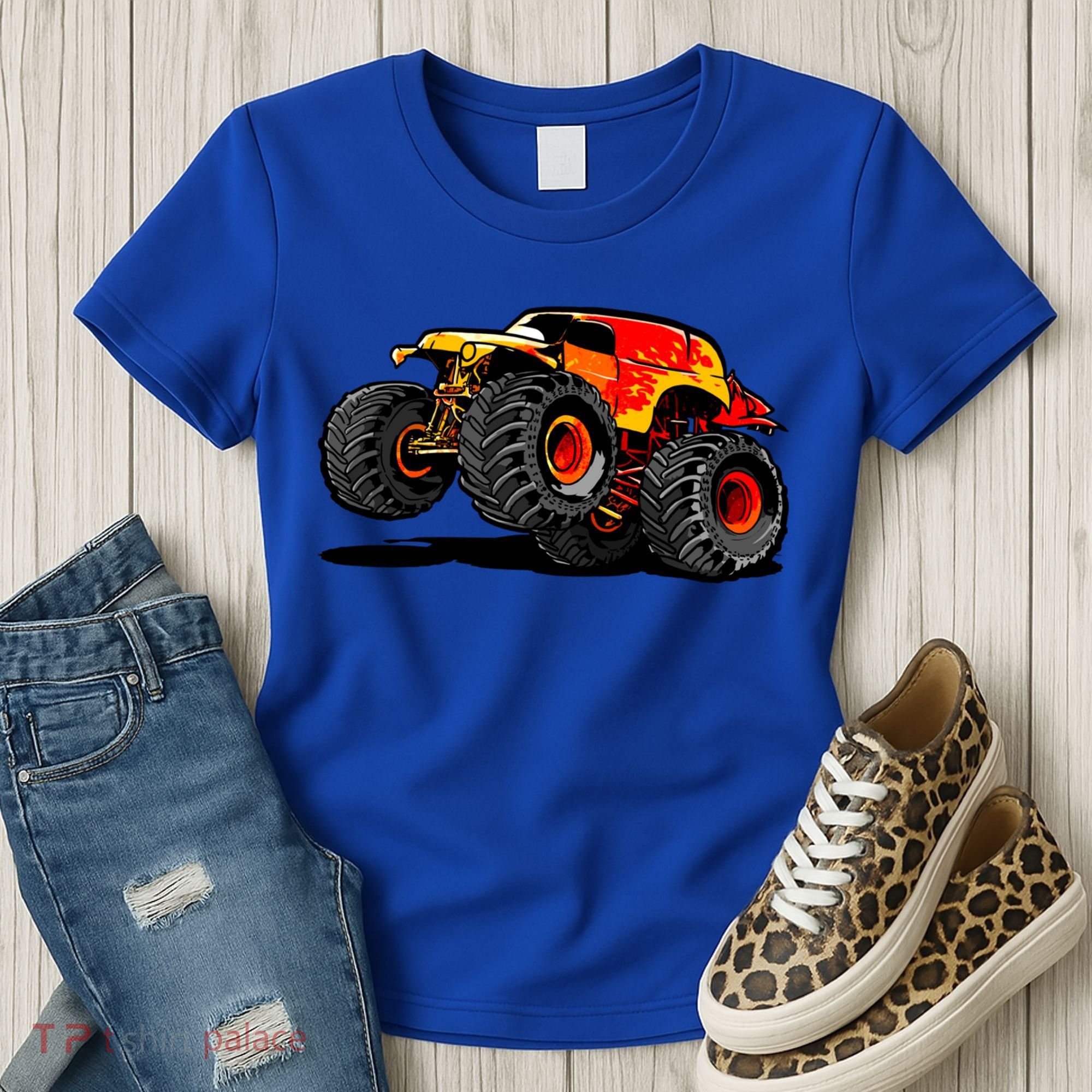 Cool Monster Truck For Trucks Toy Lovers Great Gift Women's T-Shirt