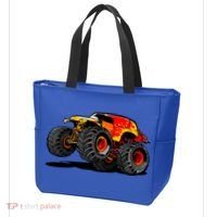 Cool Monster Truck For Trucks Toy Lovers Great Gift Tote Bag thumb 3