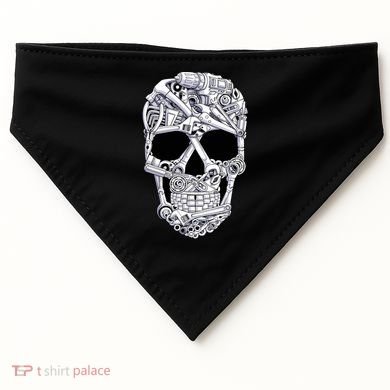 Car Mechanic Tools Skull Garage Halloween Costume Skeleton USA-Made Doggie Bandana