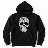 Car Mechanic Tools Skull Garage Halloween Costume Skeleton Hoodie thumb 0