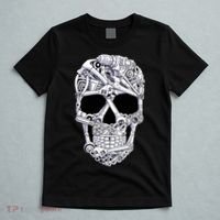 Car Mechanic Tools Skull Garage Halloween Costume Skeleton T-Shirt thumb 5