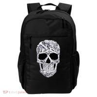 Car Mechanic Tools Skull Garage Halloween Costume Skeleton Backpack thumb 0