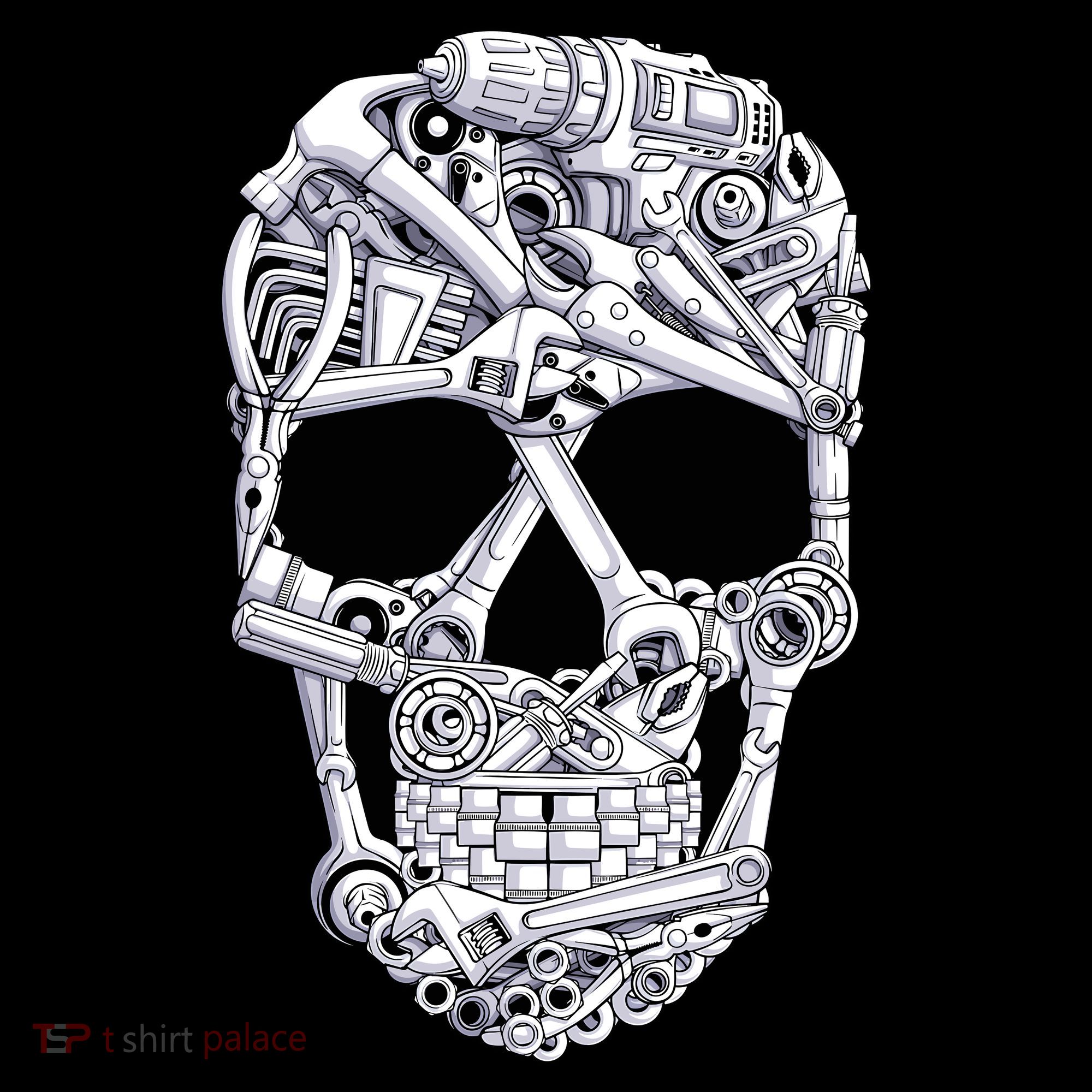 Car Mechanic Tools Skull Garage Halloween Costume Skeleton Women's Hoodie