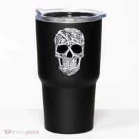Car Mechanic Tools Skull Garage Halloween Costume Skeleton Tumbler thumb 0