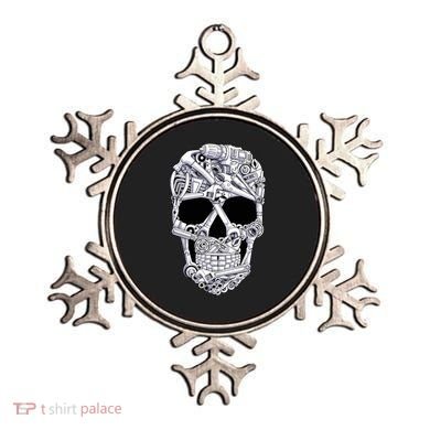 Car Mechanic Tools Skull Garage Halloween Costume Skeleton Ornament