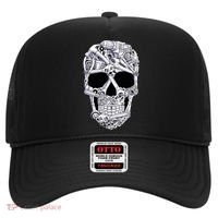 Car Mechanic Tools Skull Garage Halloween Costume Skeleton Hat thumb 0