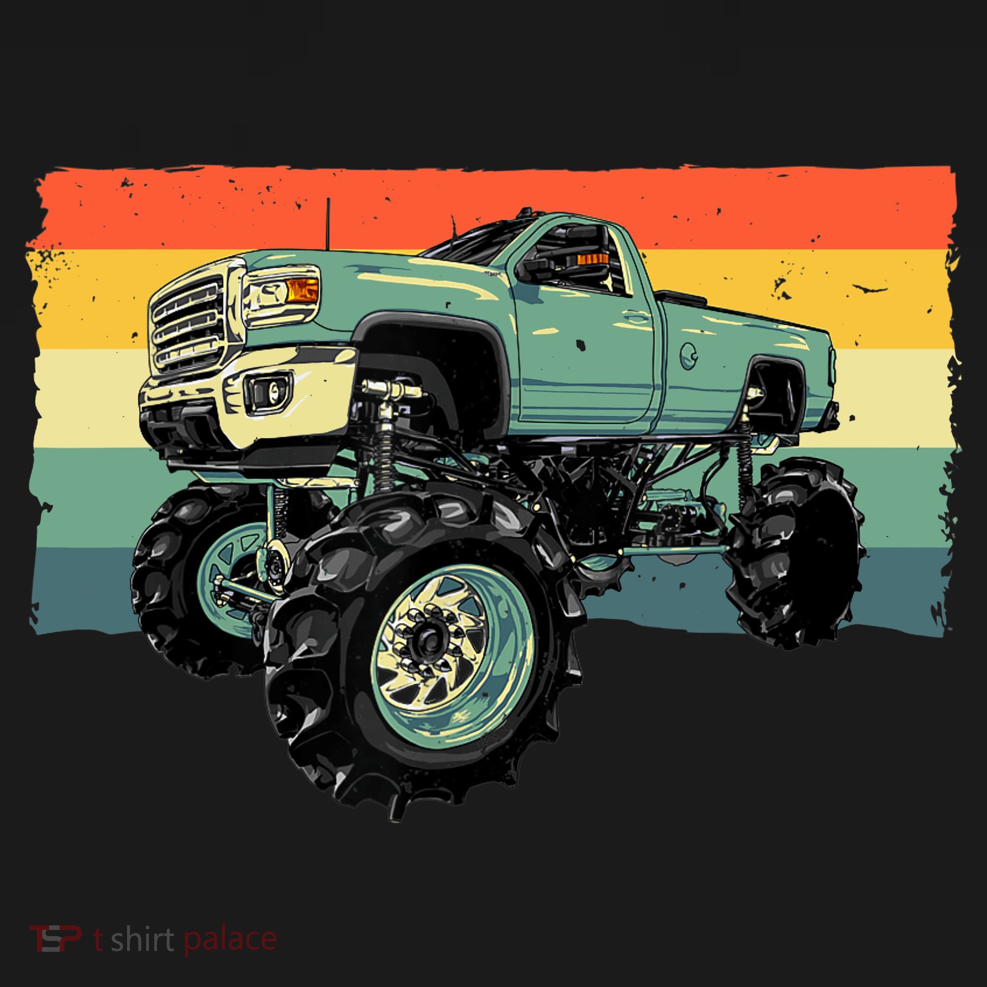 Cool Monster Truck Big Monster Trucks Ornament