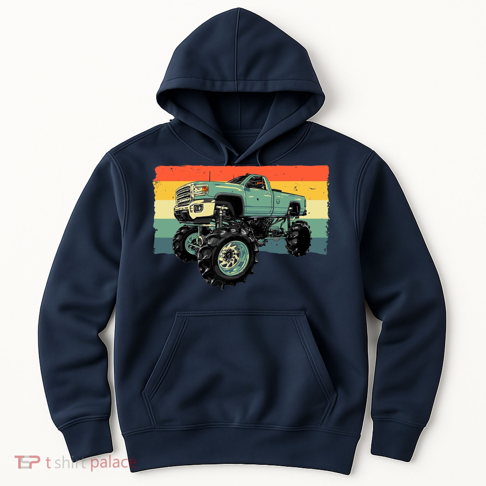 Cool Monster Truck Big Monster Trucks Hoodie
