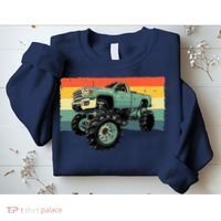 Cool Monster Truck Big Monster Trucks Sweatshirt thumb 2